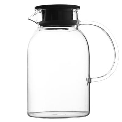 China Sustainable Wholesale High Quality Premium Borosilicate Glass Teapot for sale