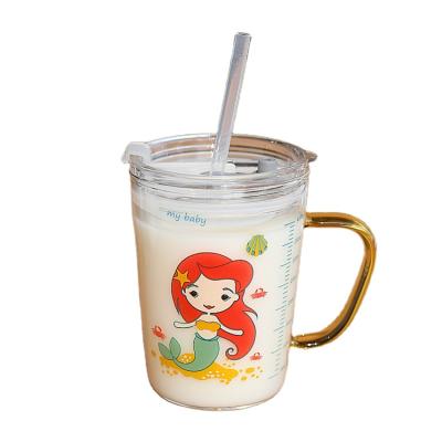 China Viable Factory Wholesale Milk Glass Solid Creative Mug For Kids for sale