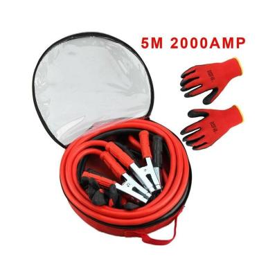 China Jumper Cable Car Battery Booster Jump Start Leads A.W.G. Jumper Cables 1000amp 0.25x330x4M Booster Cable Emergency Car 0 for sale