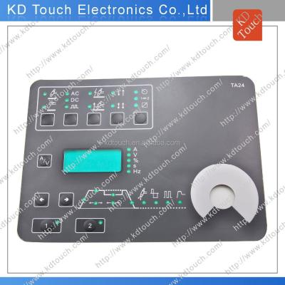 China Medical Equipment Membrane Touch Pillow Embossed Keyboard With LED for sale