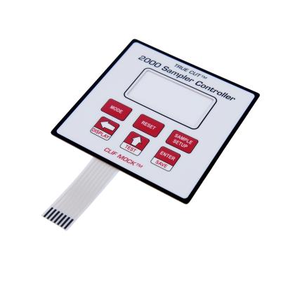 China Waterproof And Customized Waterproof Membrane Switch With Led for sale