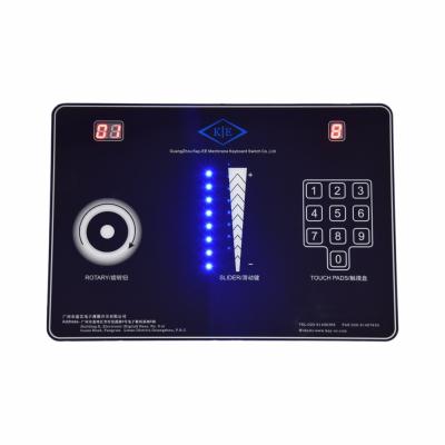 China Hot Sale Custom Design Home Appliance New Design Capacitive Touch Switch Slide and Rotary Control Panel for sale