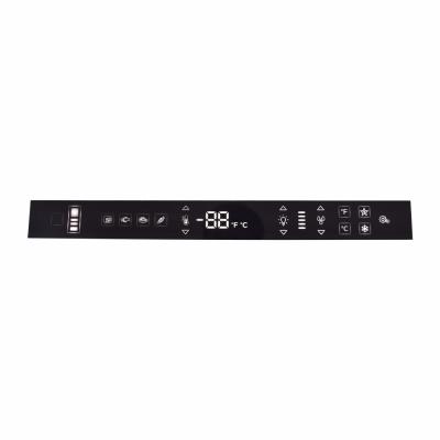 China Industrial equipment capacitive membrane switch control panel on microwave oven with backlight for sale