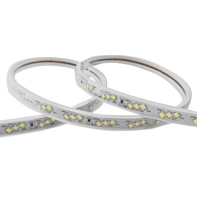 China AC220V SMD2835 Indoor Oblique High Voltage Three Rows 180LED/m IP65 LED Flexible Strip for sale