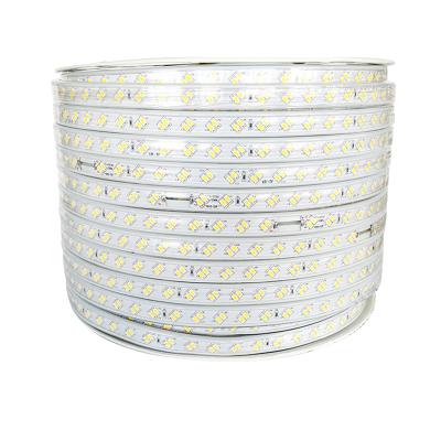 China IP65 220v 5730LED high pressure lamp with 120 LED lamp beads tricolor dimming outdoor waterproof light bar for sale