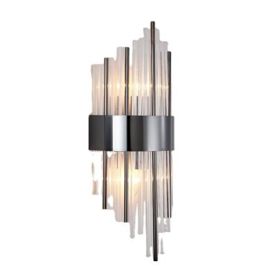 China Modern luxury led wall lamp made in china is suitable for hotel and living room or family bedroom glass wall lamp for sale