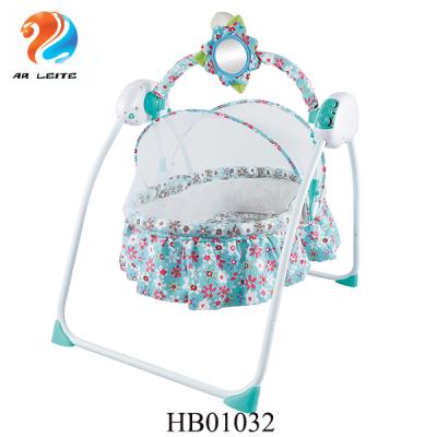 China Cozy Baby Swing Cradle Electric Automatic Baby Crib Baby Swing Crib for sale