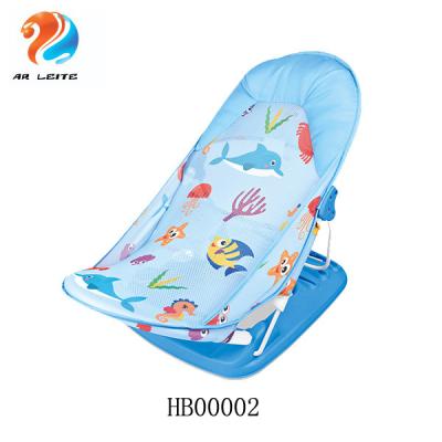 China Cheap Price Soft Material Infant Foldable Bath Chair Bath Seat Safety Newborn Bathtub 71.5*39*73cm for sale