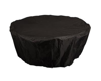 China Outdoor Round Table Cover 600D Polyester Waterproof Furniture Patio Cover for sale