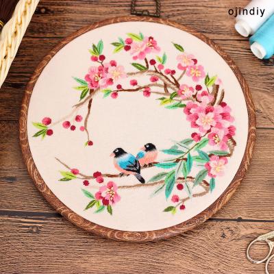 China China hot selling ojindiy embroidery kit for beginners with cross stitch pattern and instruction kit for sale