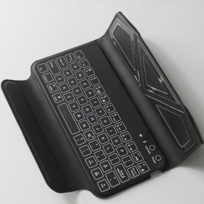 China Black Leather iPhone 6 Plus Bluetooth Keyboard Case for Mobile Phone for sale