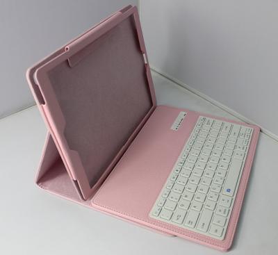 China Long Standby Pink Bluetooth Keyboard Case For Ipad Pro , 12.9 Inch Size for sale