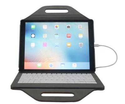 China PU Leather Cover Case Ipad Wired Keyboard For Ipad Pro , Stabe Connection for sale