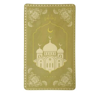 China High Quality Washable Printed Anti-silp Islamic Prayer Mats Indoor Comfortable Memory Foam Mini For Muslims for sale