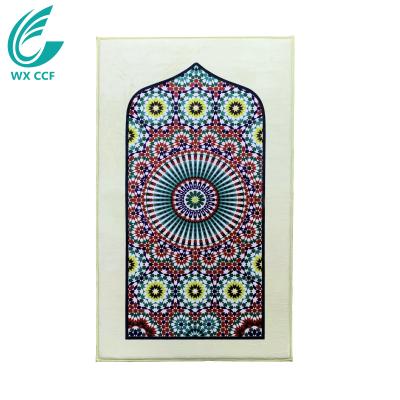 China High Quality Print Washable Memory Foam Prayer Mat Comfortable Indoor Turkish Eco Friendly Islamic Islamic Anti Slip for sale