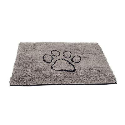 China Sustainable Hot Selling Microfiber Crawler Dog Ultra Absorbent Anti Slip Door Mat for sale