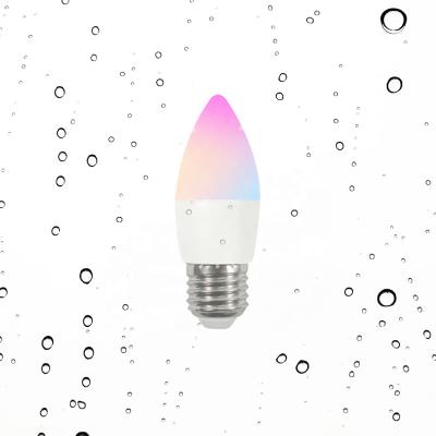 China Dimmable ZigBee LED Candle G45 P45 Smart LED Bulb Residential Warm Popular Sideboard Light Indoor Tuya Bulb for sale