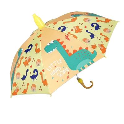 China Straight Umbrella Rain Cover Umbrella Cute Cartoon Minimalist Children's Umbrella Long Handle Umbrella for sale