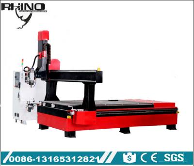 China CER 4 Achse CNC-Router mit 180 Bohrungs-Kopf des Grad-Spindel-Winkel-HSD zu verkaufen