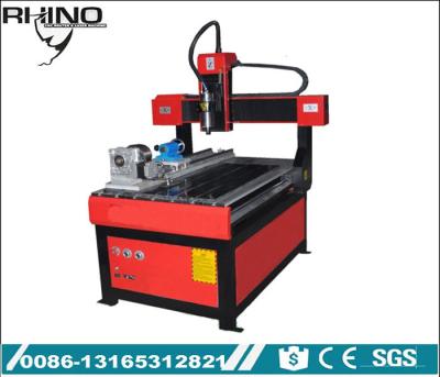 Cina Rotary 4 Axis Craft Metal Mold CNC Router Metal Die Cast Machine R-6090 for Wood Steel in vendita