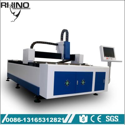 China Industrial Fiber Metal Laser Cutting Machine With 750W Raycus Laser Generator for sale