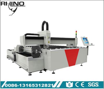 China Dual - Use Fiber Laser Cutting Machine With Rotary Attachment CE / ISO / FDA Approved for sale