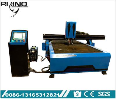 China 100A Drill Head CNC Plasma Cutting Table , Pipe CNC Plasma Cutter With Rotary Attachment for sale