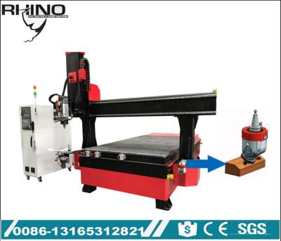 China Multi Funktionshölzerne Router-Maschinen-Italien-bohrende Hauptart 4 Achse CNC zu verkaufen