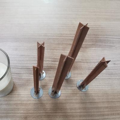 China 6mm*55mm Design Woodwick Cross Scented Candle Wick for Soy Candle Making Accessory! for sale