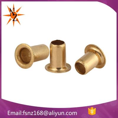 China H65 Eco-friendly brass eyelet made of brass garment eyelet Eco-friendly good quality with factory price! for sale