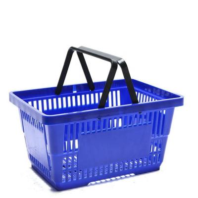 China 1) Supermarket 2)shops supermarket shopping basket handle plastic shopping basket for sale