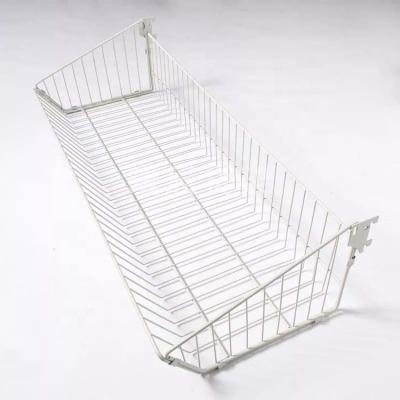 China Eco-friendly Wire Cages Used On Display Stand Mesh Basket Can Be Hung On Supermarket Shelves for sale