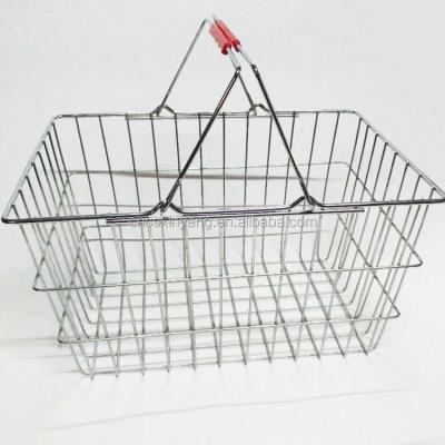 China Sustainable Supermarket Store Metal Storage Wire High Quality No Rust And Can Be Customized Basket for sale