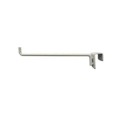 China Stocked Powder Coated Single Metal Display Hanging Hook For Supermarket for sale