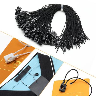 China Other Hot-selling Black Braided String Garment Yarn Seal Plastic Ties for sale