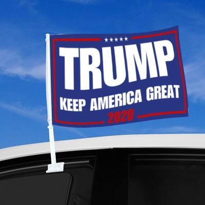 China Fly ready to ship! Custom Cheap American Donald Trump Car Flag for sale