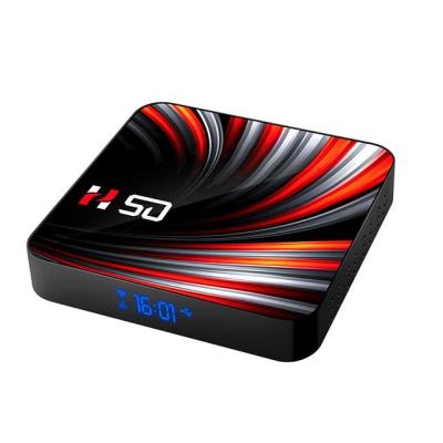 China 4k smart android tv box 4gb 32gb wifi 2.4g 5.8g tv box android set for sale