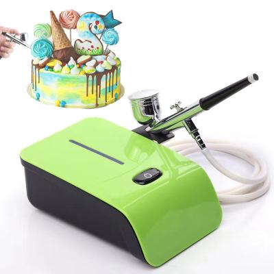 China Wholesale Mini Cosmetic Airbrush Foundation Machine Cake Decorating Airbrush Makeup Set Airbrush Makeup With Compressor for sale