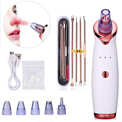 China Electric Facial Skin Care Device Pimple Acne Treatment Acne Nose Pore Remover Machines Suction Beauty Machine Vacuum Black Head Blackhead Remover for sale