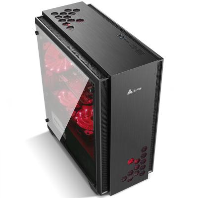 China Custom High Quality Wholesale Spcc Tower Gaming Case PC Computer Tower Case Desktop Mid for sale