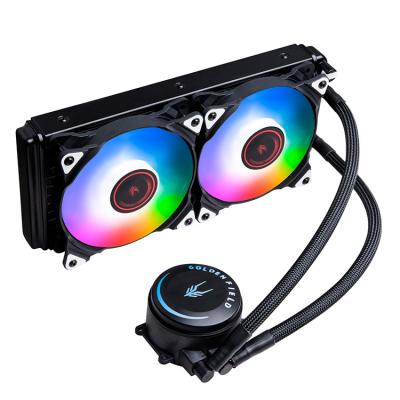 China Computer Case Manufacturers Direct Selling Radiator Game RGB Cooler CPU Water Cooling for sale