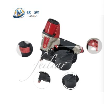 China China Manufacture Pneumatic Air Nailer Gun Coil Roofing Nailer CN565X 225-300 Nails for sale