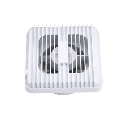 China Advertising company wall window mount ducted smart exhaust fan 12v bathroom air extractor for greenhouse for sale