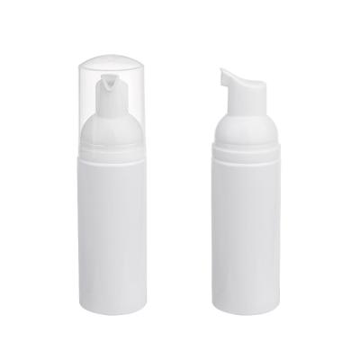 China New Cosmetic Frosted Round Spout Spray Bottle Facial Wash Design Plastic for sale