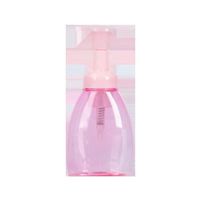 China Hot Sale 250ml PET Foam Pump Eco-friendly Pink Bottle With 40mm Foam Pump for sale