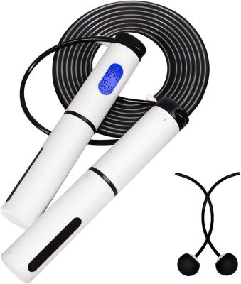 China High Speed ​​Indoor And Outdoor Fitness Weighted Speed ​​Jump Rope Smart Wireless Jump Rope With Counter for sale