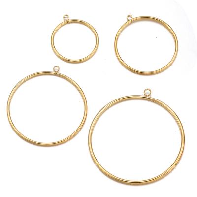 China 2023 Classic Environmentally Friendly Round Large Circles Multiple Circle Earring Punk Earrings Jewelry For Women for sale