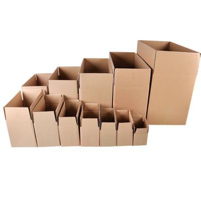 China Recycled Materials Wholesale Foldable Gift Packing Box Recycle Box Corrugated Paper Packing Box for sale