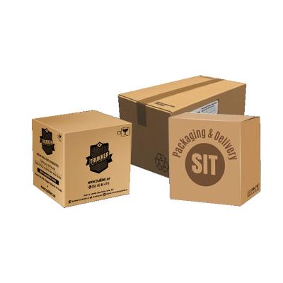 China Recycled Materials Wholesale Moving Box Product Packaging Box Corrugated Paper Packing Box for sale