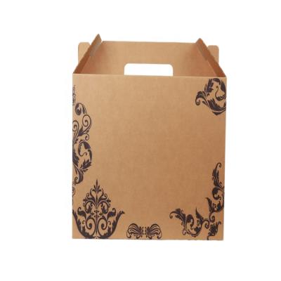 China Recycled Materials Accept Custom Beautiful Color Printed Corrugated Paper Gift Wrapping Packaging Boxes for sale